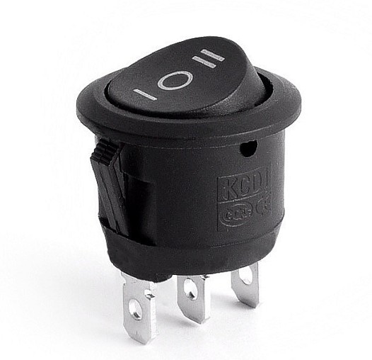 Switch Balancin Redondo 1 Polo 3 Posiciones